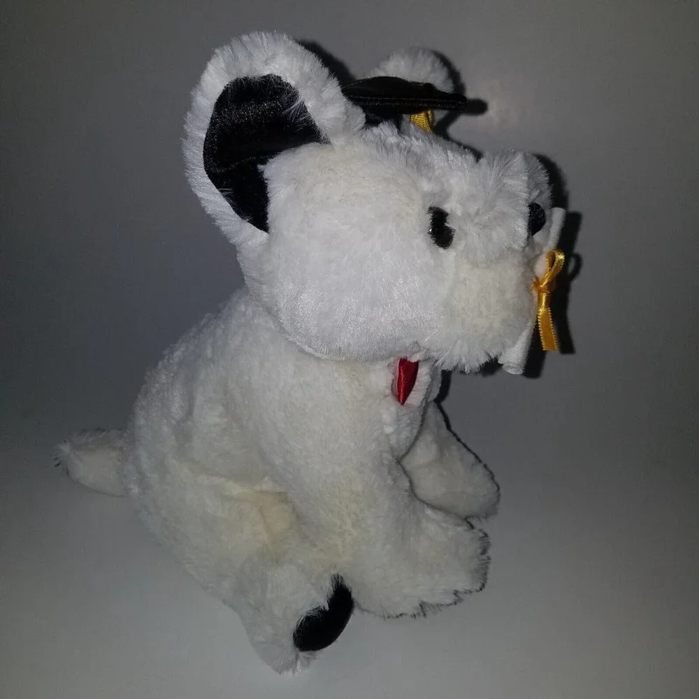 Aurora Jacques Little Lilly's Max Graduation Bulldog Puppy Dog Plush Gift w/TAG